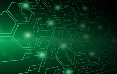 Geometrik şekil ve çizgilerle soyut geleceksel arkaplan