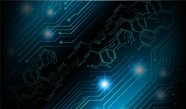 Geometrik şekil ve çizgilerle soyut geleceksel arkaplan