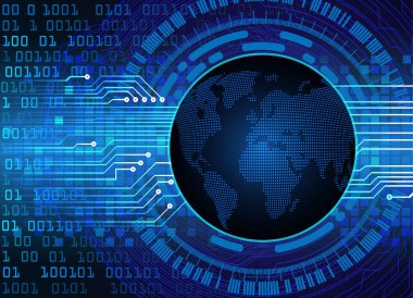 gezegenli soyut fütüristik duvar kağıdı, dijital arkaplan