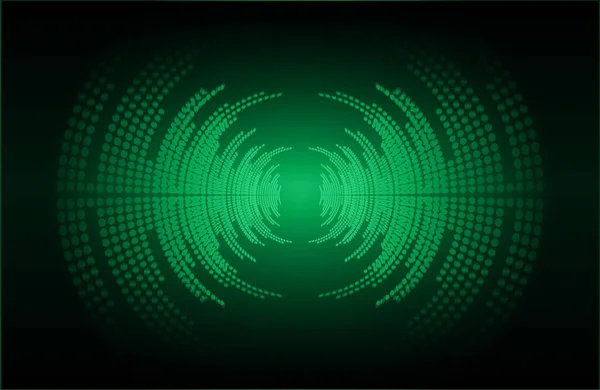 Sound Waves Futuristic Background — Stock Vector