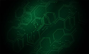 Geometrik şekil ve çizgilerle soyut geleceksel arkaplan