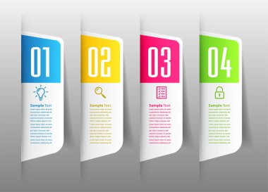 modern metin kutusu şablonu, pankart bilgileri