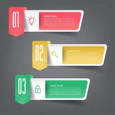 modern metin kutusu şablonu, pankart bilgileri