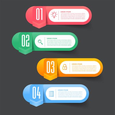 modern metin kutusu şablonu, pankart bilgileri