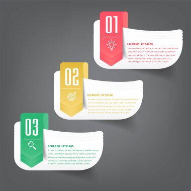 modern metin kutusu şablonu, pankart bilgileri