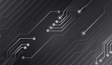 Geometrik şekil ve çizgilerle soyut geleceksel arkaplan