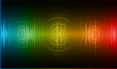 Göz siber devre gelecekteki teknoloji kavramı