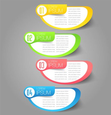 modern metin kutusu şablonu, pankart bilgileri