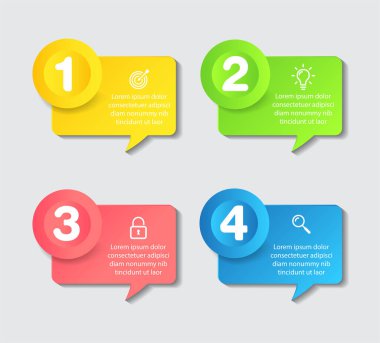 modern metin kutusu şablonu, pankart bilgileri