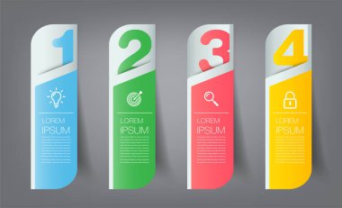 modern metin kutusu şablonu, pankart bilgileri