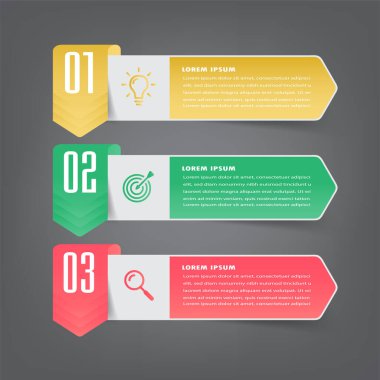 modern metin kutusu şablonu, pankart bilgileri