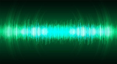 Ses dalgaları ile soyut gelecek arkaplanı