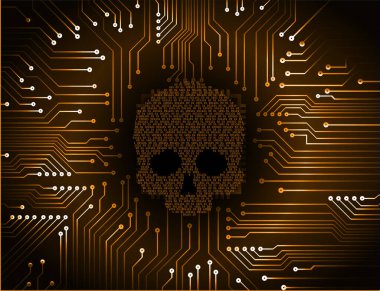 kurukafa fütüristik koyu arkaplan