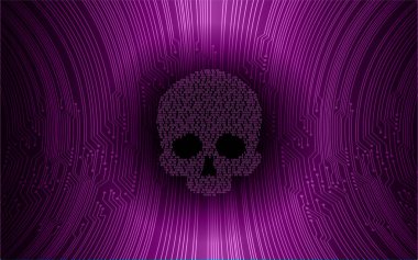 kurukafa fütüristik koyu arkaplan