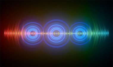 Göz siber devreleri gelecekteki teknoloji konsepti