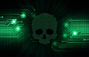 kurukafa fütüristik koyu arkaplan