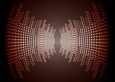 Sound Wave audio. Abstract Digital Music Equalizer Waves.