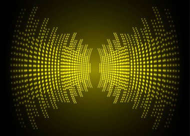 Sound Wave audio. Abstract Digital Music Equalizer Waves.