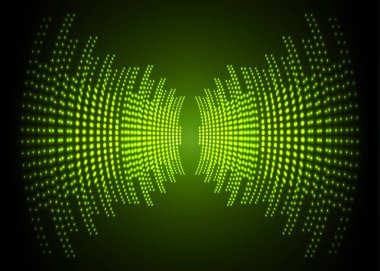 Sound Wave audio. Abstract Digital Music Equalizer Waves.