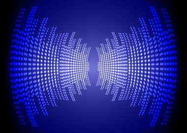 Sound Wave audio. Abstract Digital Music Equalizer Waves.