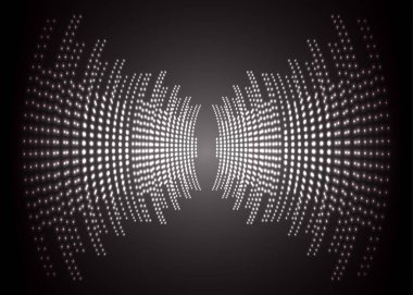 Sound Wave audio. Abstract Digital Music Equalizer Waves.