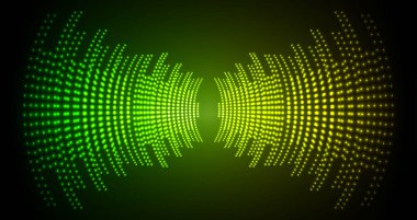 Sound Wave audio. Abstract Digital Music Equalizer Waves.