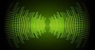 Sound Wave audio. Abstract Digital Music Equalizer Waves.