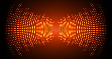 Sound Wave audio. Abstract Digital Music Equalizer Waves.