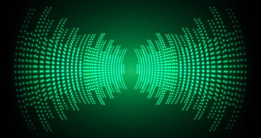 Sound Wave audio. Abstract Digital Music Equalizer Waves.