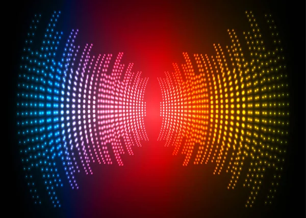 Sound Wave audio. Abstract Digital Music Equalizer Waves.