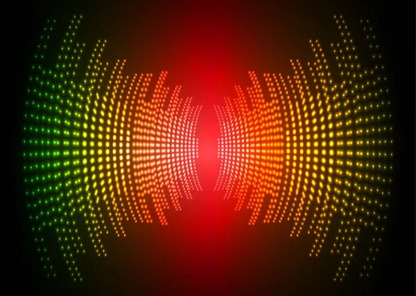 Sound Wave audio. Abstract Digital Music Equalizer Waves.