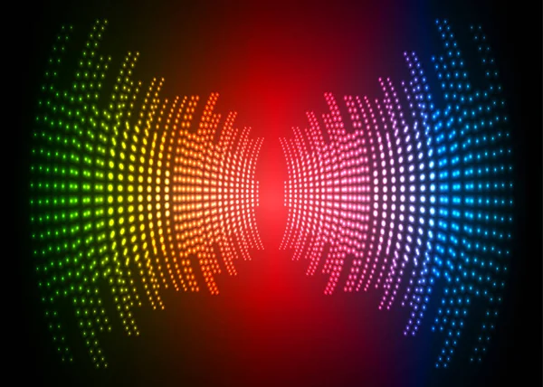 Sound Wave audio. Abstract Digital Music Equalizer Waves.