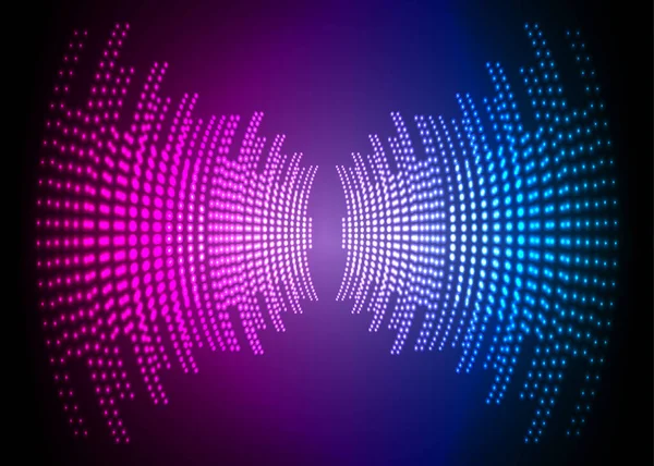 Sound Wave audio. Abstract Digital Music Equalizer Waves.