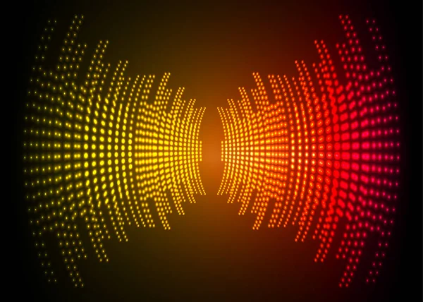 Sound Wave audio. Abstract Digital Music Equalizer Waves.