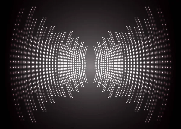 Sound Wave audio. Abstract Digital Music Equalizer Waves.