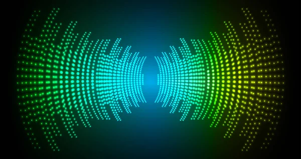 Sound Wave audio. Abstract Digital Music Equalizer Waves.