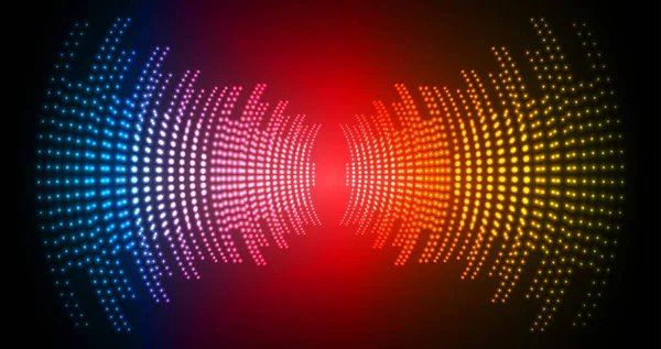 Sound Wave audio. Abstract Digital Music Equalizer Waves.