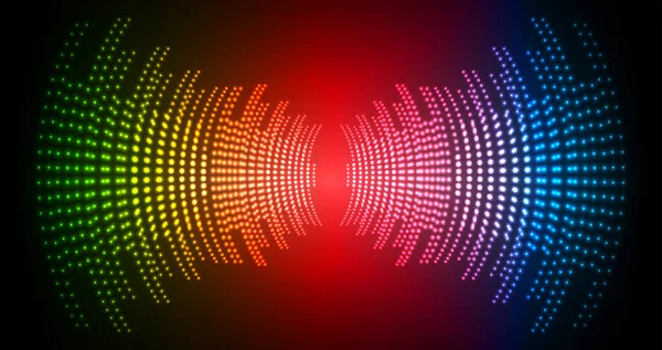 Sound Wave audio. Abstract Digital Music Equalizer Waves.