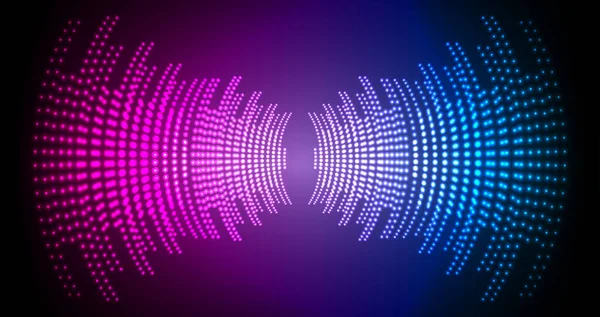 Sound Wave audio. Abstract Digital Music Equalizer Waves.