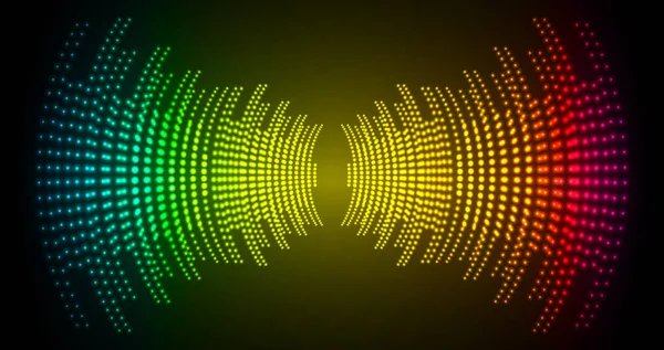 Sound Wave audio. Abstract Digital Music Equalizer Waves.