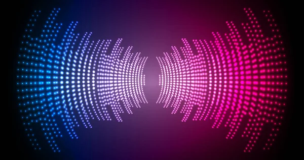 Sound Wave audio. Abstract Digital Music Equalizer Waves.