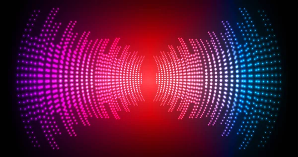 Sound Wave audio. Abstract Digital Music Equalizer Waves.