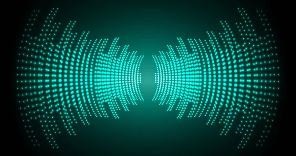Sound Wave audio. Abstract Digital Music Equalizer Waves.