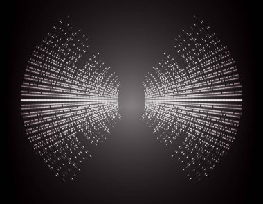 Sound Wave audio. Abstract Digital Music Equalizer Waves.