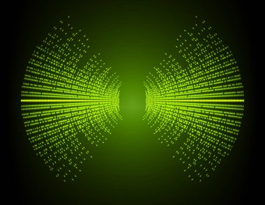 Sound Wave audio. Abstract Digital Music Equalizer Waves.