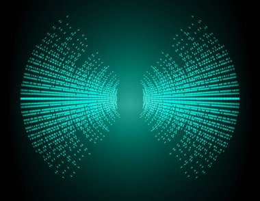 Sound Wave audio. Abstract Digital Music Equalizer Waves.
