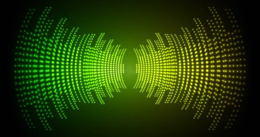 Sound Wave audio. Abstract Digital Music Equalizer Waves. 