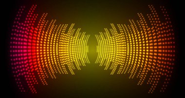 Sound Wave audio. Abstract Digital Music Equalizer Waves. 