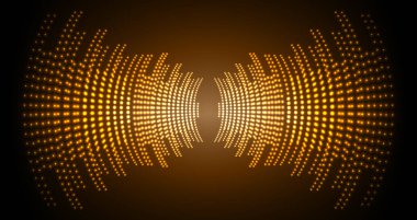 Sound Wave audio. Abstract Digital Music Equalizer Waves. 