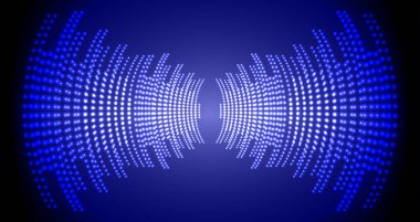 Sound Wave audio. Abstract Digital Music Equalizer Waves. 